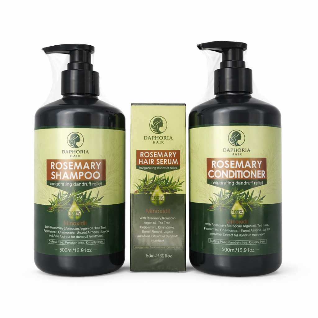 Conditioner, Shampoo and Serum (Rosemary)